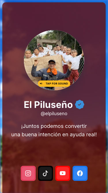 El Piluseño microsite