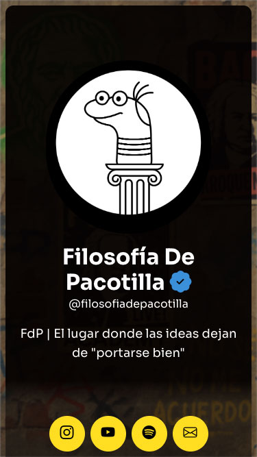 Filosofía de Pacotilla microsite